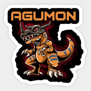 Agumon Vintage Sticker